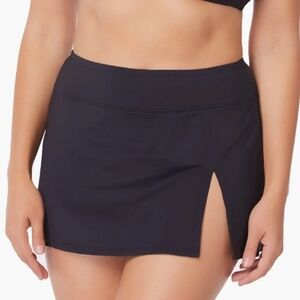 Bleu Rod Beattie Ring Me Up High Waist Skirted Bikini Bottoms NWT 18W